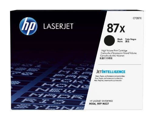 HP CF287X Toner — Original, Black, High Yield, 18,000 pages