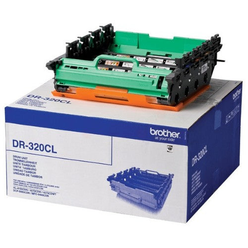 Brother DR-320CL Drum kit Bk,C,M,Y, 4x25K pages Pack=4 for Brother HL-4150/4570