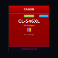 Canon CL-546XL Compatible Tri-Colour Ink Cartridge - Cartridges Online
