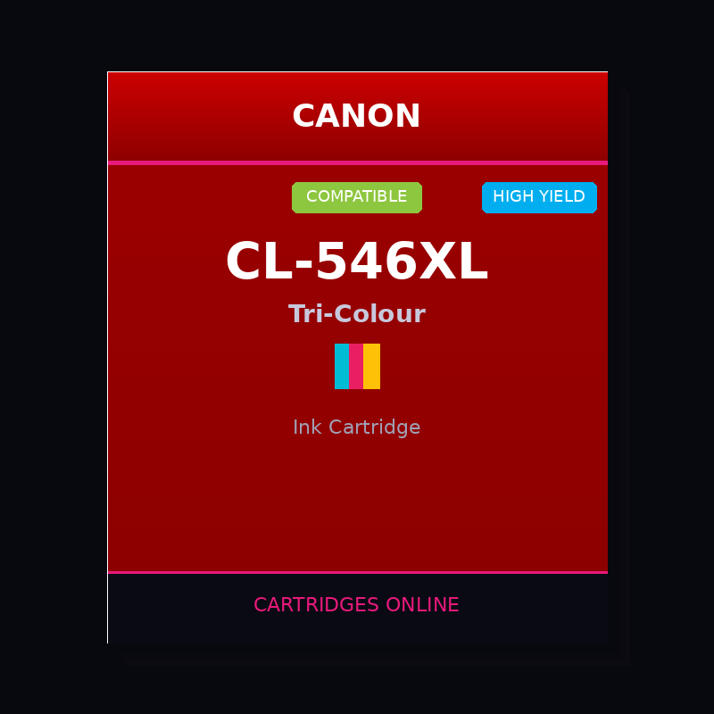 Canon CL-546XL Compatible Tri-Colour Ink Cartridge - Cartridges Online