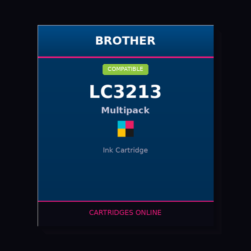 Brother LC3213 Compatible Multipack 4 Colours - Cartridges Online