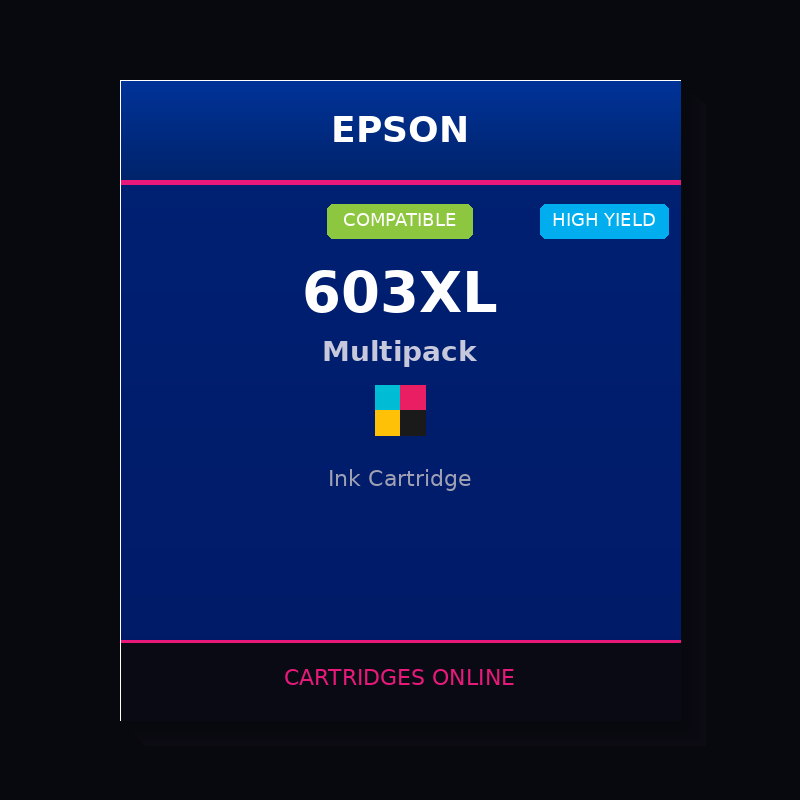 Epson 603XL Compatible Multipack 4 Colours - Cartridges Online