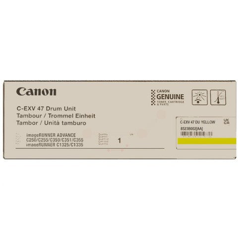 Canon 8523B002/C-EXV47 Drum kit yellow, 33K pages for Canon iR-C 250