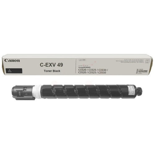 Canon C-EXV49 Toner — Original, Black, 36,000 pages