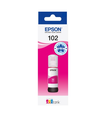 Epson C13T03R340/102 Ink bottle magenta, 6K pages 70ml for Epson ET-3700