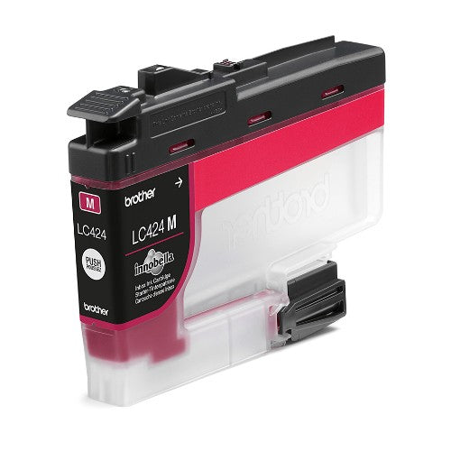 Brother LC424M Ink Cartridge — Original, Magenta, 750 pages