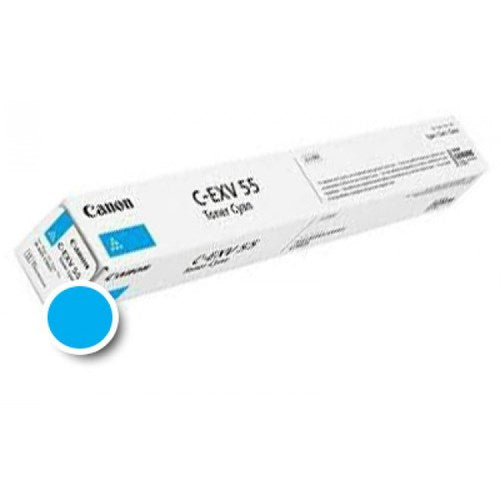 Canon C-EXV55 Toner — Original, Cyan, 23,000 pages