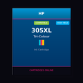 HP 305XL Compatible Tri-Colour Ink Cartridge - Cartridges Online