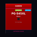 Canon PG-545XL Compatible Black Ink Cartridge - Cartridges Online