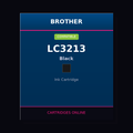 Brother LC3213 Compatible Black Ink Cartridge - Cartridges Online
