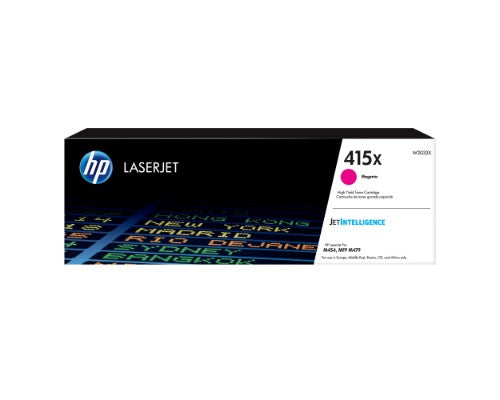 HP W2033X (415X) Toner — Original, Magenta, 6,000 pages